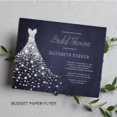 Rustikale Brautdusche Flyer