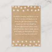 Rustikale Brautparty-Grafikkarte und Tag Begleitkarte