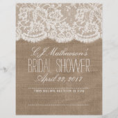 Rustikale Brautparty-Rezeptorabteilungen (Vorderseite)