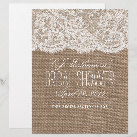 Rustikale Brautparty-Rezeptorabteilungen (Vorne/Hinten)