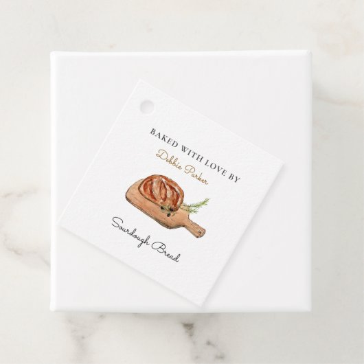 Rustikale Breads Geschenkanhänger (Beispiel)