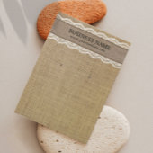 Rustikale Brett- und Lace-Earring-Display-Karten