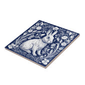 Rustikale Briar-Kaninchen-Keramik Fliese (Seite)