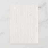 Rustikale Buchungsanfrage Babydusche, Reservieren Begleitkarte (Rückseite)