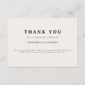 Rustikale burgundy Marine Blumenhochzeit danke Begleitkarte (Rückseite)