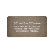 Rustikale Burlap Wedding