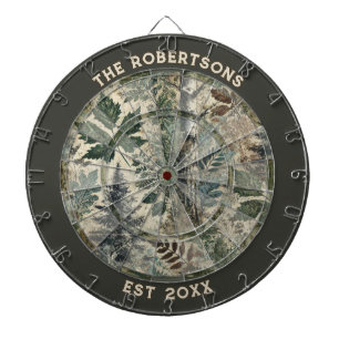 Rustikale Camouflage, benutzerdefinierter Familien Dartscheibe