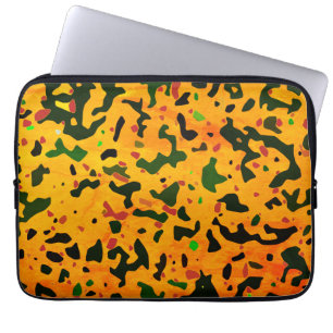 Rustikale Camouflage Camouflage Muster Laptopschutzhülle