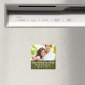 Rustikale Camouflage Save the Date Hochzeitsmagnet Magnet (In Situ (Geschirrspüler))