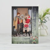 Rustikale Candy Canes Weihnachten | Green Foto Car (Stehend Vorderseite)