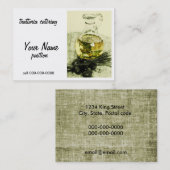 rustikale Cateringgeschäftskarte Visitenkarte (Vorne/Hinten)