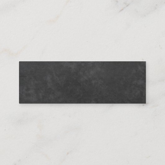 Rustikale Chalkboard Sonnenblumen Hochzeitswebsite Mini Visitenkarte (Rückseite)