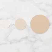Rustikale Charm Table Confetti - warme Gradient Konfetti (Vorderseiten)