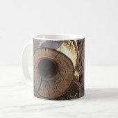 Rustikale Charm Wagon Wheels Tasse (Vorderseite Links)