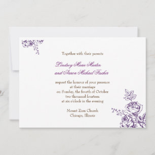 Rustikale Chic Hochzeitseinladung Einladung