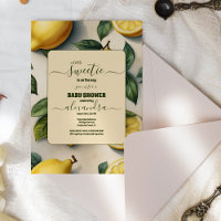Rustikale Citrus Lemon Orchard Baby Dusche