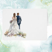 Rustikale Classic Boho Blumenkarte