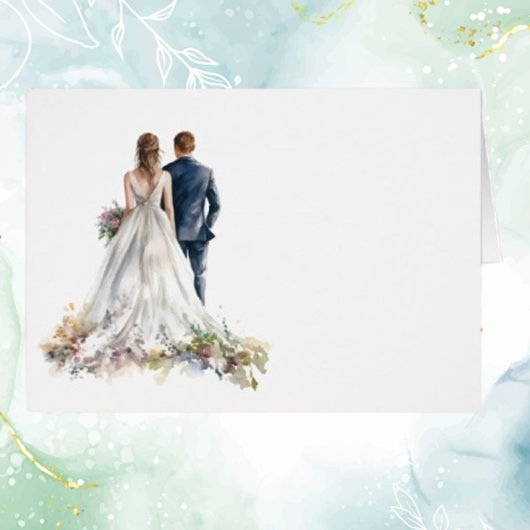 Rustikale Classic Boho Blumenkarte