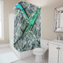 Rustikale CO2-verschmutzte Schicht auf Aquarine