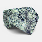 Rustikale CO2-verschmutzte Schicht auf Aquarine Krawatte (Gerollt)