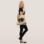 Rustikale Comedy und Tragedy Theaterdesign Tasche (Am Model)