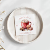 Rustikale Cookies und Kakao-Feier einladen Einladung