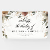 Rustikale Cotattacecore - Begrüßung von blumengesc Banner (Horizontal)