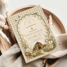 Rustikale Cottagecore-Scheunenhochzeit