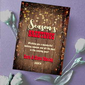 Rustikale Country Feen Lichter Weihnachten