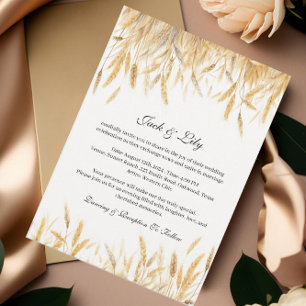 Rustikale Country-Western-Hochzeit Einladung