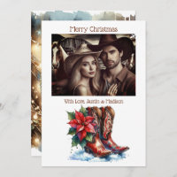 Rustikale Cowboy Boots Land & Western Personalisie