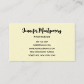 Rustikale Cowboystiefel mit Sonnenblumen Visitenkarte (Rückseite)