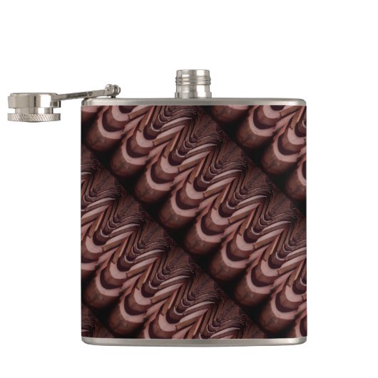 Rustikale Dachziegel mit einzigartiger Perspektive Flachmann (Geöffnet)