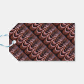 Rustikale Dachziegel mit einzigartiger Perspektive Geschenkanhänger (Rückseite Horizontal)