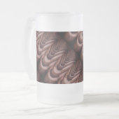 Rustikale Dachziegel mit einzigartiger Perspektive Mattglas Bierglas (Vorderseite Links)