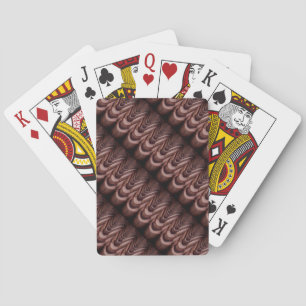 Rustikale Dachziegel mit einzigartiger Perspektive Spielkarten
