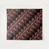 Rustikale Dachziegel mit einzigartiger Perspektive Wandteppich (Vorderseite (Horizontal))