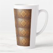 Rustikale Diamond-Latte-Tasse Milchtasse (Rechts)