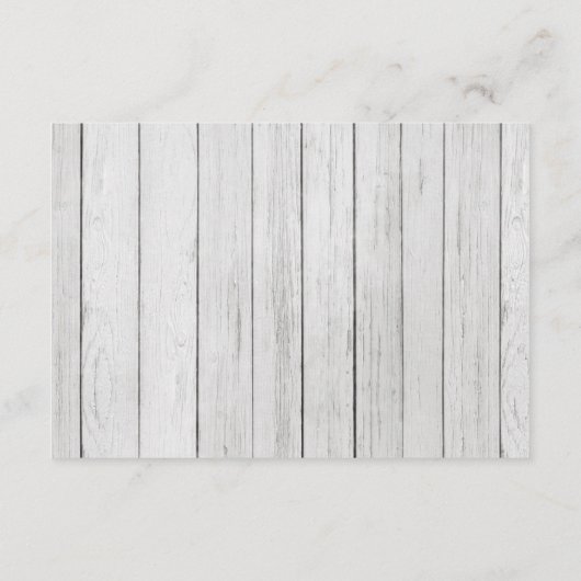 Rustikale Dinosaurier-Windelkarte Begleitkarte (Rückseite)