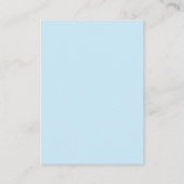 Rustikale Dschungeltiere Floral Diaper Raffle Tick Begleitkarte (Rückseite)