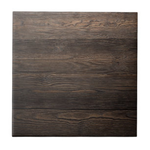 Rustikale dunkelbraune HOLZ-Optik-Textur Fliese