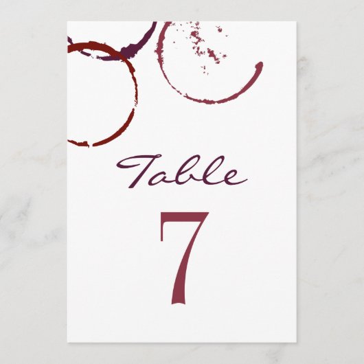 Rustikale dunkelrote Weinstube Hochzeitsstimmung T Menükarte (Vorderseite)