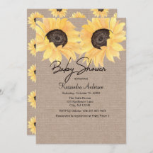 Rustikale Dusche für neutrale Sonnenblumen