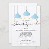 Rustikale Dusche per Post Fernsprinkle Einladung (Vorne/Hinten)