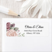 Rustikale Dusti-Rose-Blume (Insitu)