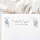 Rustikale Dusty Blue Rose (Insitu)