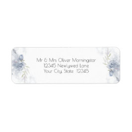 Rustikale Dusty Blue Rose