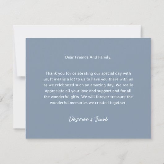 Rustikale Dusty Blue Sunflowers Bull Skull Budget (Rückseite)