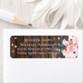 Rustikale Dusty Rose Rosa Blumenzehen (Insitu)