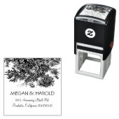 Rustikale Eichenbaumzweige Permastempel (Beispiel)